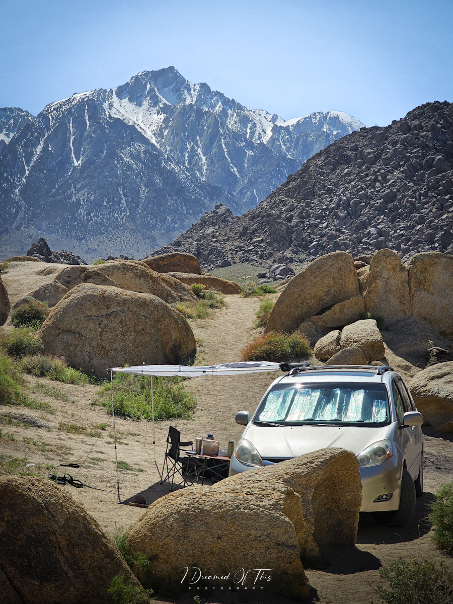 Sienna Camper in Alabama Hills