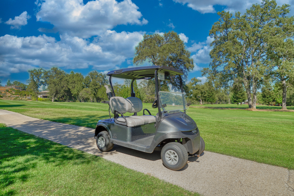 Golf Cart at Pine Mountain Lake Course - Groveland, CA