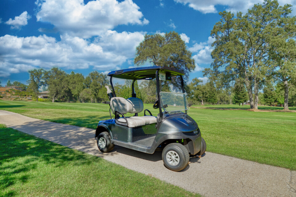 Golf Cart at PML Course - Pine mountain Lake, CA