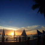 Sunset @ White Beach - Boracay, Philippines (Olympus TG-3 Sample Photos)