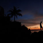 Tourist Night Shot @ Willy's Rock - Boracay, Philippines (Olympus TG-3 Sample Photos)