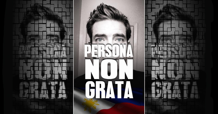persona non grata in the Philippines - Blogger Nathan Allen